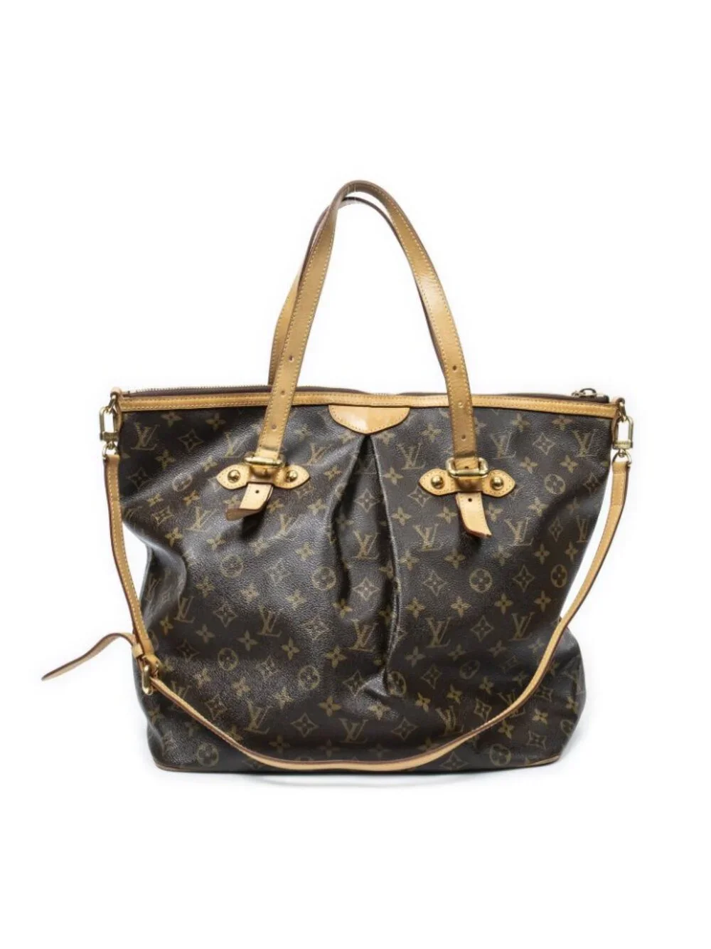 Louis Vuitton Palermo Brown Monogram Canvas Messenger Bag - Picture 5 of 11